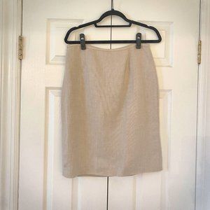 Calvin Klein Women's Straight Fit Tweed Suit Skirt